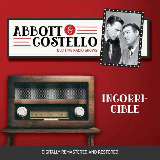 Abbott and Costello: Incorrigible - cover