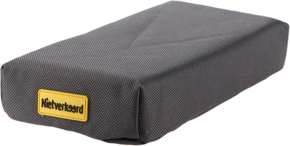 Niet Verkeerd Bagagedragerkussen 32 Cm Polyester Donkergrijs