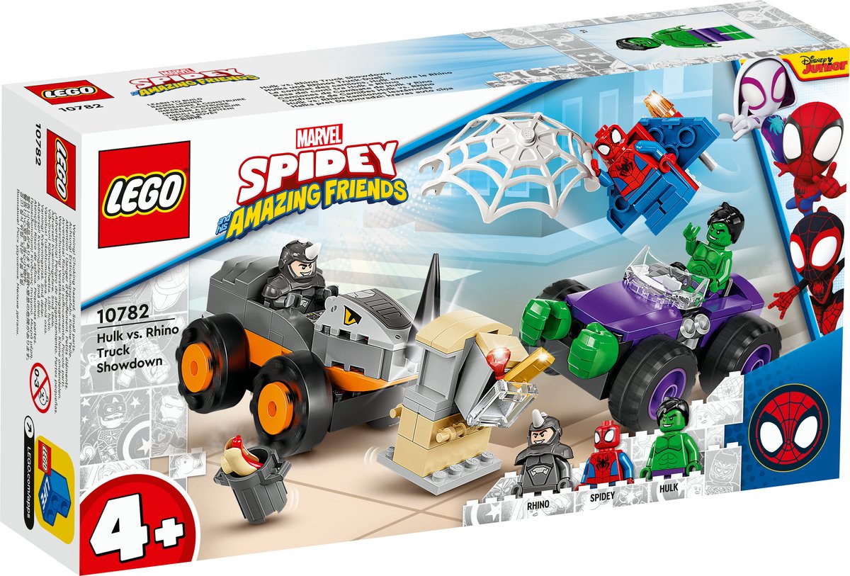 LEGO Marvel Spider-Man Hulk vs. Rhino truck duel - 10782 — afbeelding 15