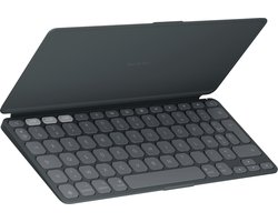 Logitech Keys To Go 2 - Draadloos Tablettoetsenbord - Geschikt voor iPad, iPhone, Mac - Azerty FR - Graphite