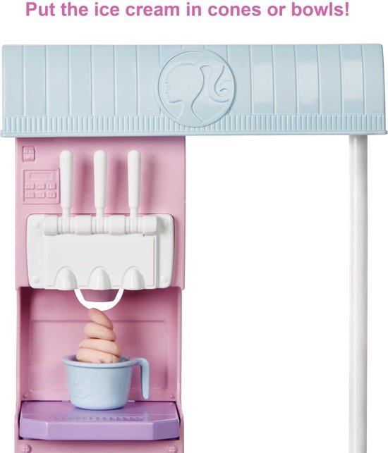Barbie IJssalon Speelset - Barbiepop van Barbie — afbeelding 2