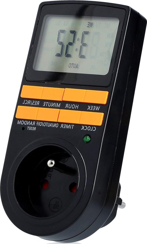 Point Contact Timer Digitale Timer Stopcontact Programmeerbare Tijdschakelaar Met ...