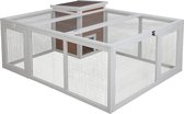 Bol.com Vrijloopstang met geïntegreerde schuilplaats - Grote afmetingen 132 x 102 x 59 cm aanbieding