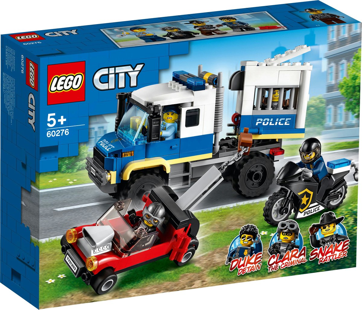 LEGO City Politie gevangenentransport 60276 — afbeelding 12