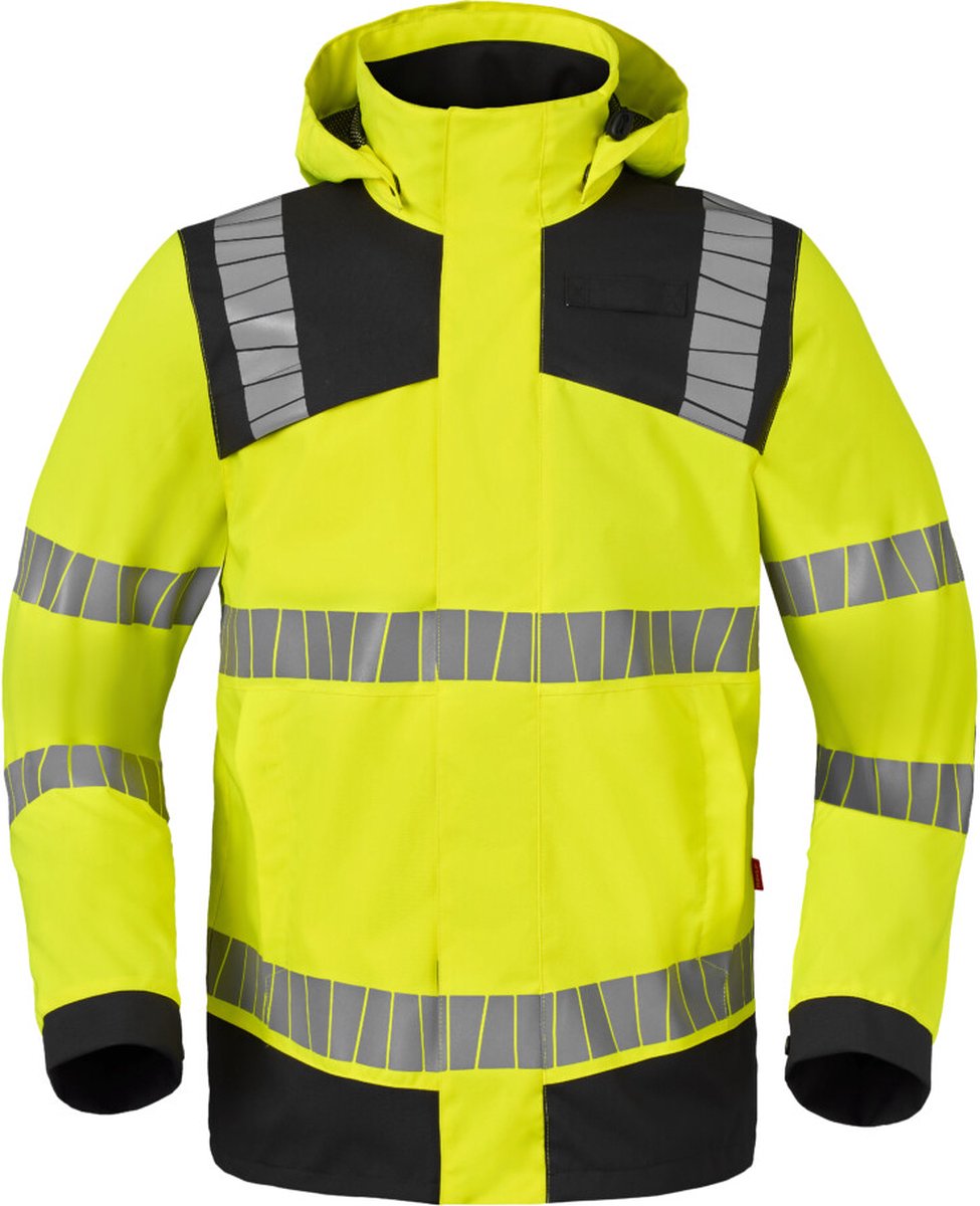 HAVEP Rainshell High Vis 50419 - Fluo Geel/Charcoal - M