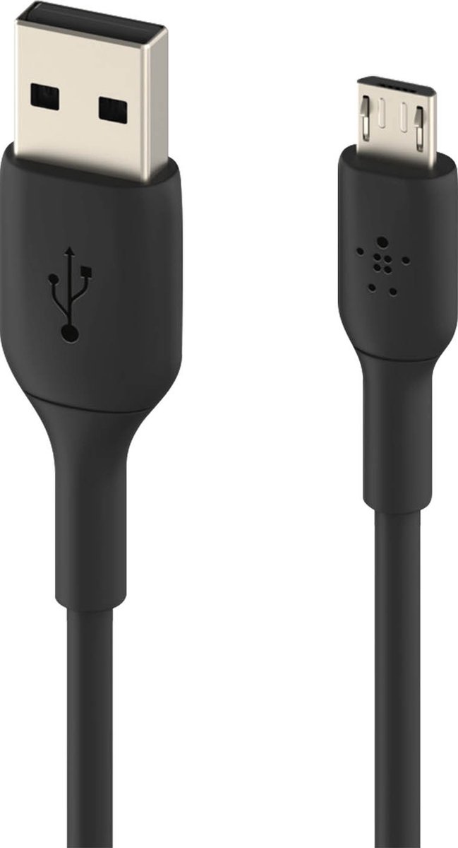 Belkin Usb A naar Micro Usb Kabel 1m Kunststof Zwart