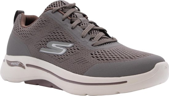 Skechers GOwalk Arch Fit sneakers taupe Maat 47 bol