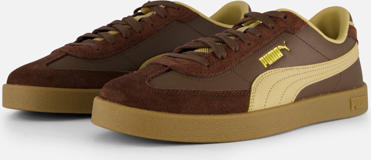 Puma Club II Era Sneakers Suede Bruin