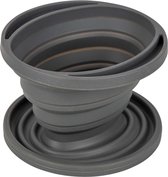 Delamiya Koffiefilters, 100 stuks, voor camping, druppelkoffiezakken met hangend oor, draagbaar koffiepapierfilter voor de meeste kopjes, reizen, camping, thuis, kantoor