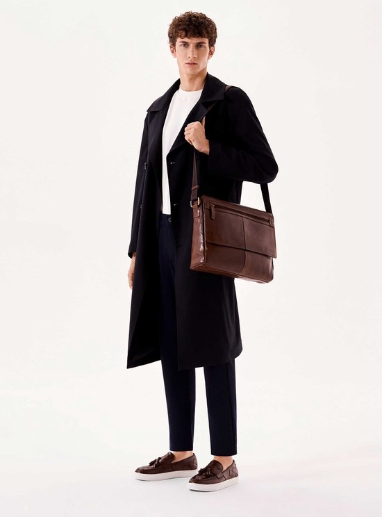 Grote herentas met brede riem