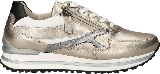 Gabor 526 Sneakers Leer Dames Beige Maat 40 bol