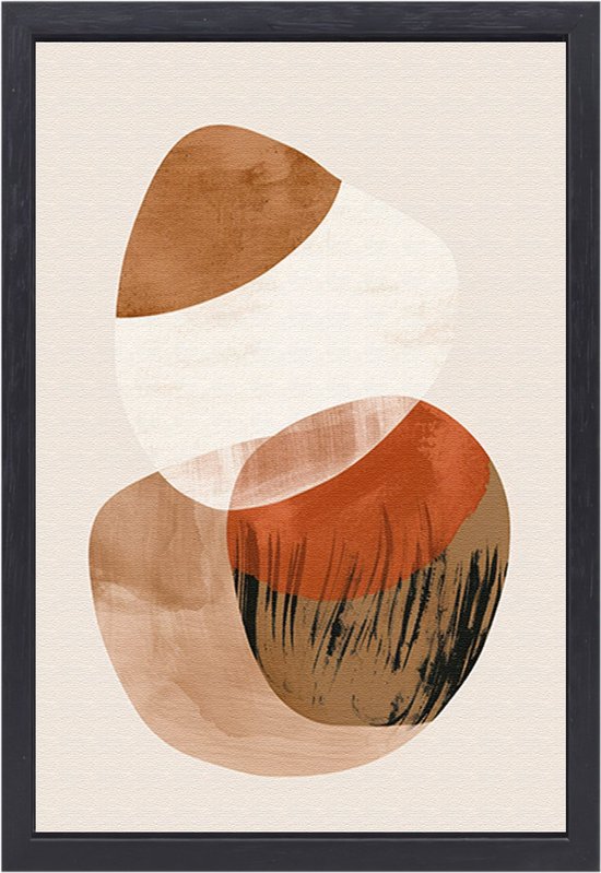 Portrait minimalisme - Tableaux minimalistes - Tableaux sur toile Chambre - Décoration murale industrielle - Peinture sur toile avec cadre - Toile de décoration murale chambre avec cadre 100x150 cm