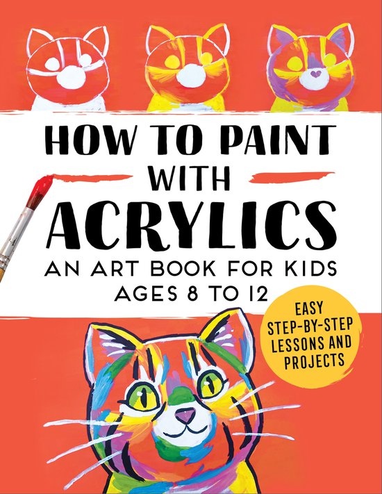 How to Paint with Acrylics - cover