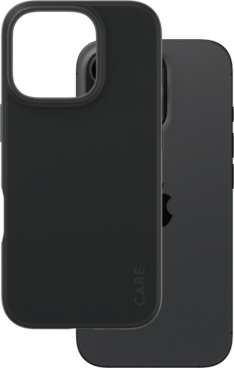PanzerGlass CARE™ by ® Case Black iPhone 16 Pro mobiele telefoon behuizingen Hoes Zwart