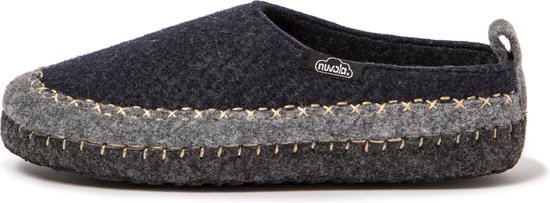 Pantoufles Nuvola -Unisexe-bleu marine gris-43