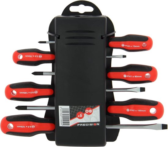 Würth schroevendraaierset 6 delig ronde kling precisie metaal ZEBRA Schroevendra Würth schroevendraaierset 6 delig ronde kling precisie metaal ZEBRA Schroevendra
