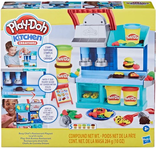 Play-Doh Busy Chefs Restaurant - Klei speelset