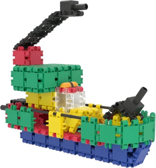 Clics bouwblokken– DUURZAAM SPEELGOED gemaakt van GERECYCLEERDE kunststof- bouwset 20 in 1 - speelgoed 4,5,6,7,8 jaar jongens en meisjes- educatief speelgoed- Montessori speelgoed- constructie speelgoed