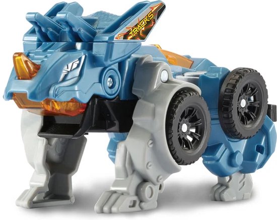 VTech Switch & Go Dino's - Fire Tracks de Triceratops - Kinder Speelgoed Dinosaurus - Interactief Robot Speelfiguur - Vanaf 4 Jaar en ouder van Merkloos — afbeelding 5