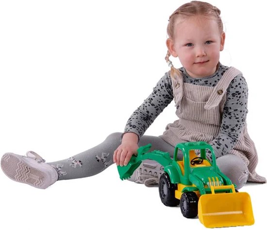 Cavallino Toys Cavallino Klassieke Graafmachine Tractor, 37cm van Cavallino Toys — afbeelding 4