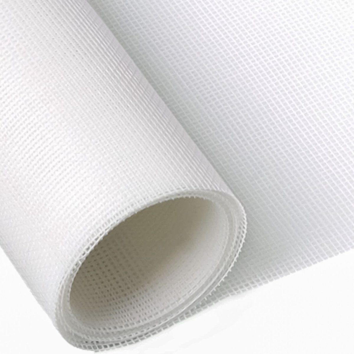 Intirilife vliegennet van glasvezel wit per meter breedte 120cm maaswijdte 1,2mm - UV-bestendig vliegengaas hor raamdeur