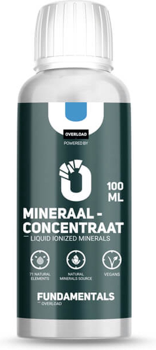 Goedkoopste Fundamentals Mineraal Concentraat - Vloeibare Mineralen - Natuurlijk zeewater concentraat - 100ml - Vegan
