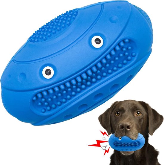 Jouets pour chiens, grands chiens, jouets interactifs grinçants pour  chiens, jouets bol