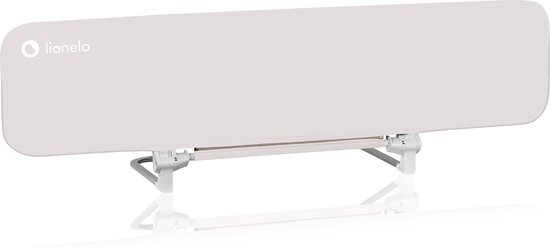 Lionelo Lora XL – Barrière de Lit XL – Pliable & Portable – Extra Longue 150 cm – Installation Facile – Universelle – Matériaux de Haute Qualité