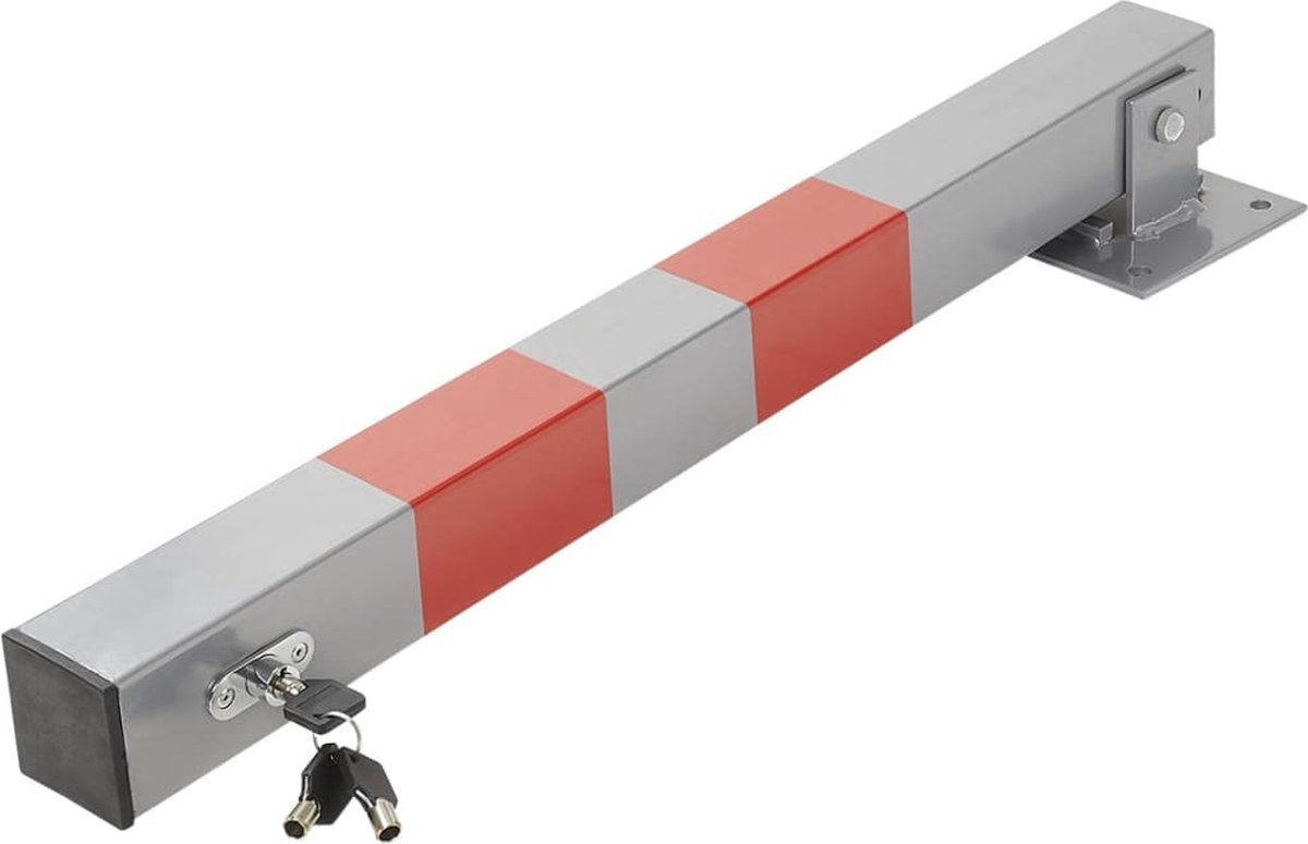 Bol.com ProPlus Parkeerpaal met Slot - Parkeerplaatsbeveiliging - Parkeerplaatsblokkering - Inklapbare antiparkeerpaal - Neerkla... aanbieding