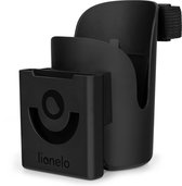 Lionelo Ove - bekerhouder en telefoonhouder - bekerhouder, flessenhouder - accessoires, smartphonehouder - universeel – aangepast aan de meeste flessen en smartphones - 360° bevestigingssysteem