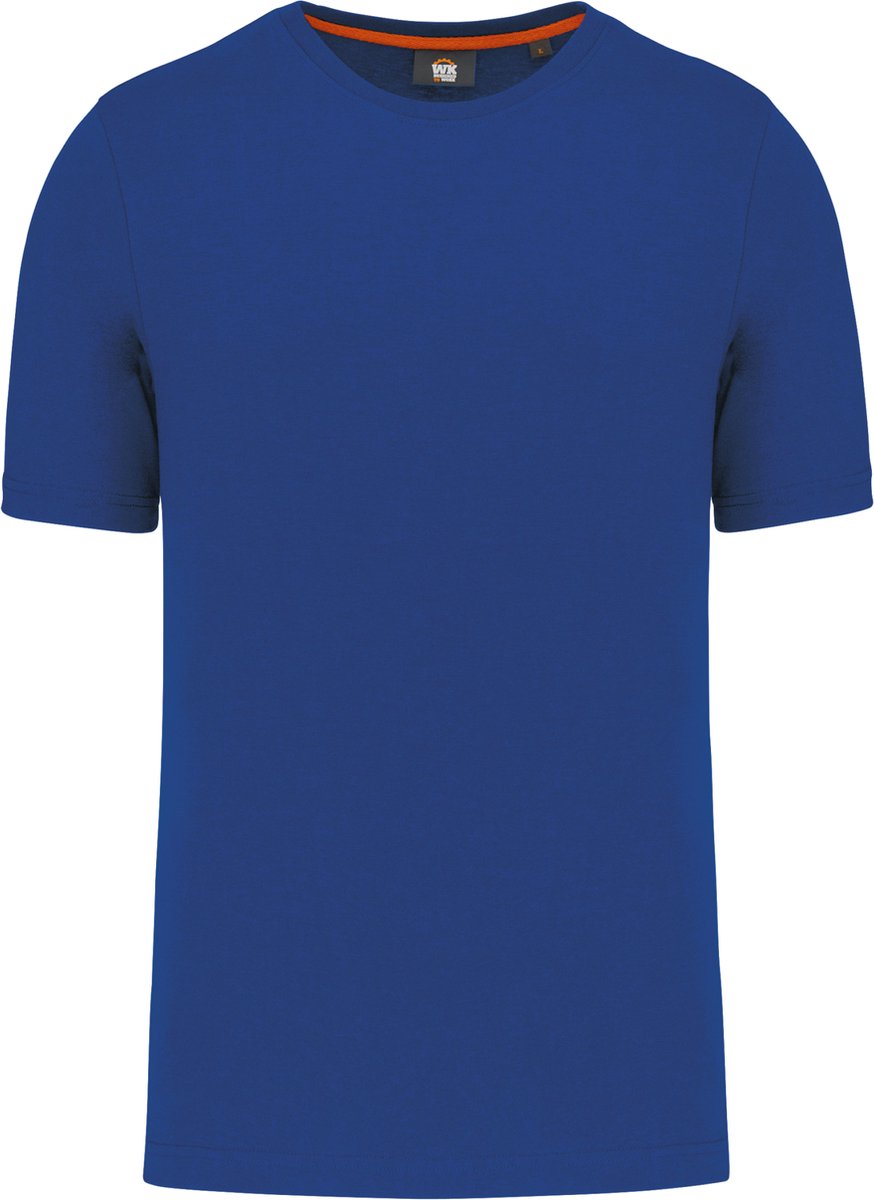 WK. Designed To Work Duurzaam heren T-shirt ronde hals WK302 - Royal Blue - 3XL