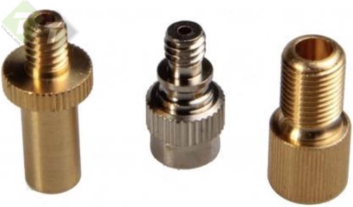 *** De ultieme 6-delige nippelset met verloopmogelijkheden en ventieladapters Frans Ventiel - Breng je fietsbanden in topvorm met Heble® ***