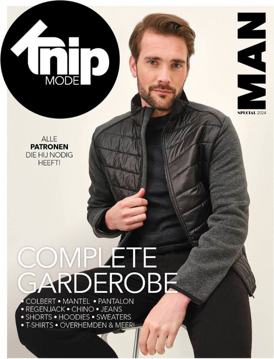 Knipmode Man – special 2024 - patronen voor mannenkleding