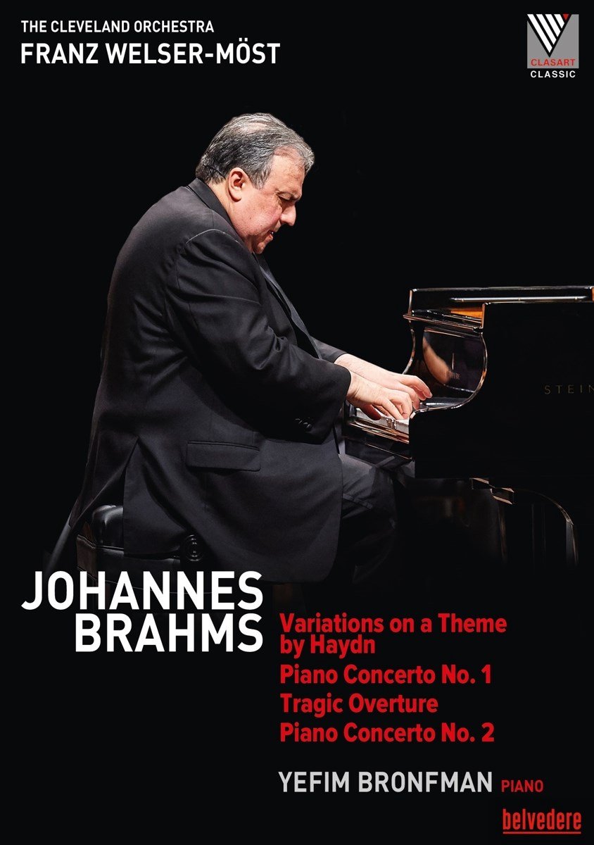 Yefim Bronfman, Cleveland Orchestra, Franz Welser-Möst - Brahms: Piano Concerto No.1 + 2 (DVD)