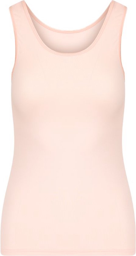 RJ Bodywear Pure Color dames hemd (1-pack) - perzik - Maat: XL