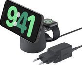 Belkin WIZ020VFH36 chargeur pour appareils mobiles Casque, Smartphone, Montre connectée Charbon de bois USB Charge sans fil Charge rapide Intérieur