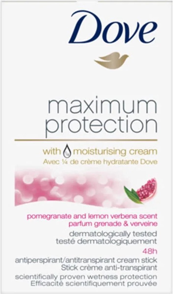 Dove Women Maximum Protection Pomegranate - 45 ml - Deodorant Stick