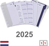 Kalpa 6321-25 Senior Agenda Navulling 1 Dag per Pagina NL + Bijlagen 2025