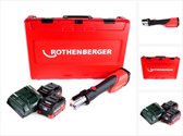 Rothenberger ROMAX 4000 accu persmachine 18V elektrohydraulisch + 2x accu 5,5Ah + lader + koffer