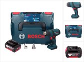 Bosch GHG 18V-50 Professionele snoerloze heteluchtblazer 18 V 300° C / 500° C + 1x accu 4.0 Ah + L-Boxx - zonder oplader