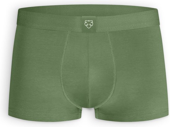 A-dam Green - Onderbroek - Ondergoed - Trunk - Organisch Katoen - Regular Fit - Vegan - Heren - Mannen - Groen - XL