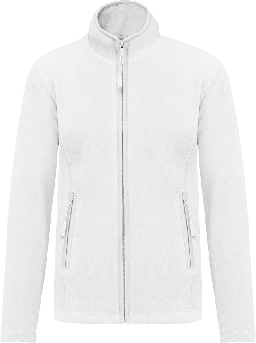 Kariban Microfleece met rits dames K907 Wit