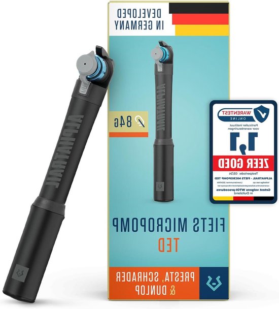 Pompe à Vélo Topeak Mini Double Shot - 120 PSI - Schrader/Presta - Neuf