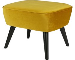 WOOOD Sara Hocker Op Poten - Velvet - Oker - 56x41x36