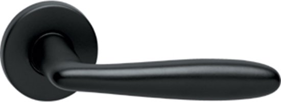INTERSTEEL Gatdeel rechts Phobos op rozet mat zwart