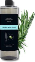 Scentchips® Geurstokjes Navulling - Jasmine & Patchouli - Geurverspreider - Luchtverfrisser - Huisparfum - 400ml