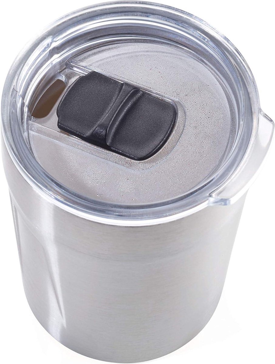 25 st. Bedrukte Thermobeker 350ml zwart bedrukken
