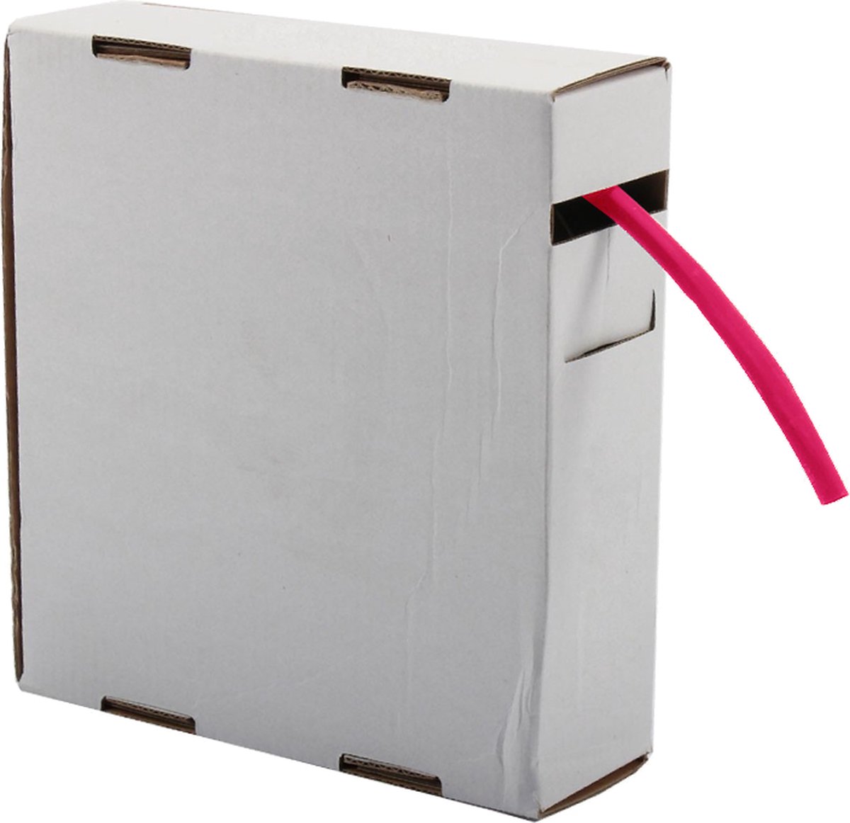 Krimpkous - 2:1 - 1,6 naar 0,8mm - 15 meter - Rood