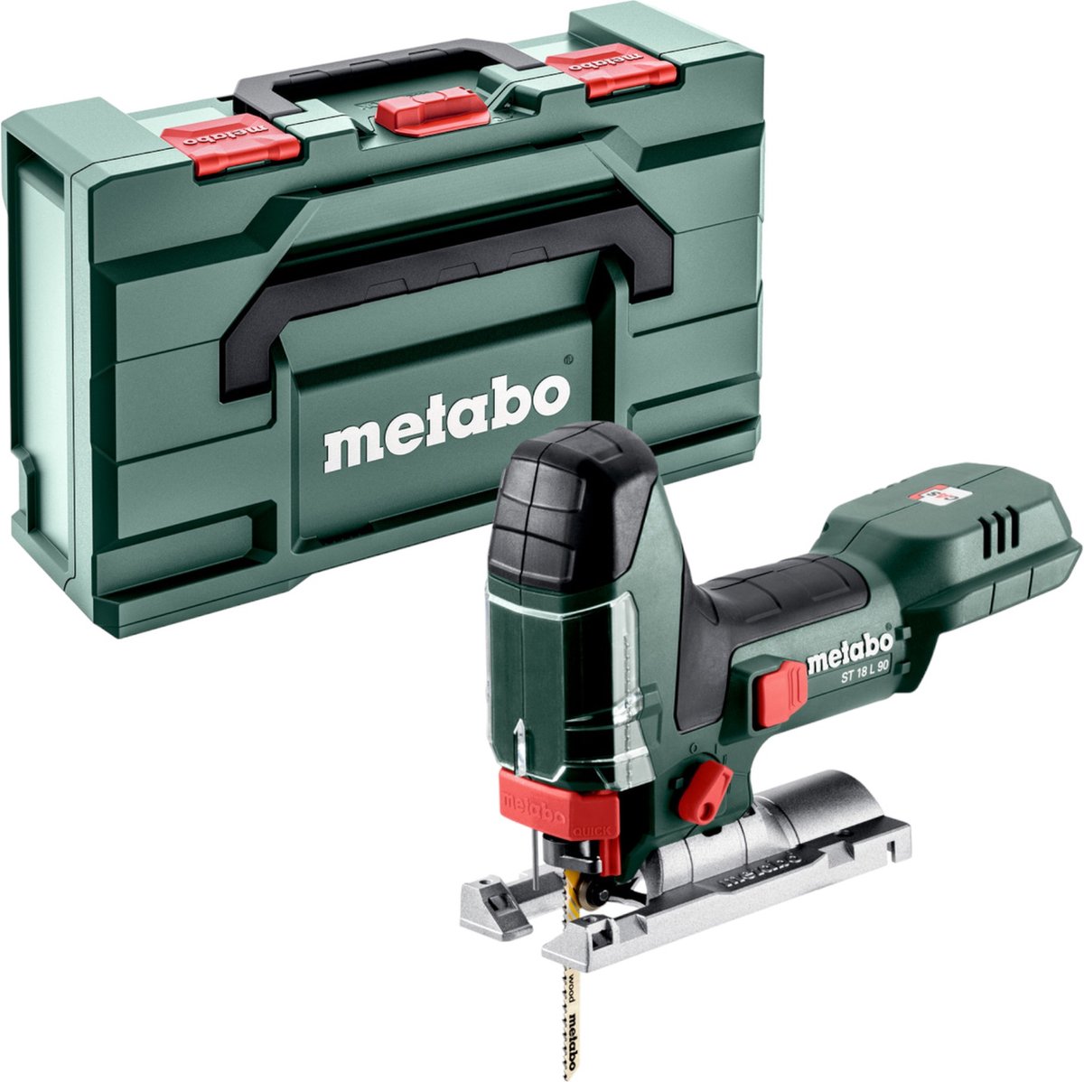 Metabo ST 18 L 90 accudecoupeerzaag 18 V 90 mm ( 601047840 ) + x zonder accu zonder oplader