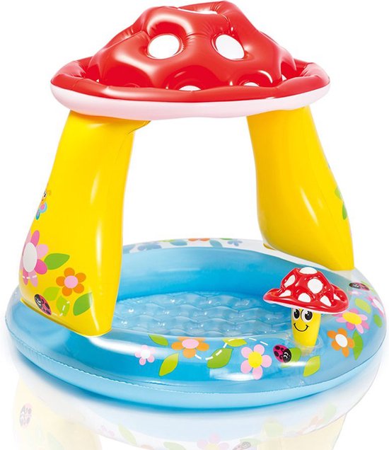 Intex Mushroom Baby Pool - Opblaaszwembad - Ø 102 x 89 cm